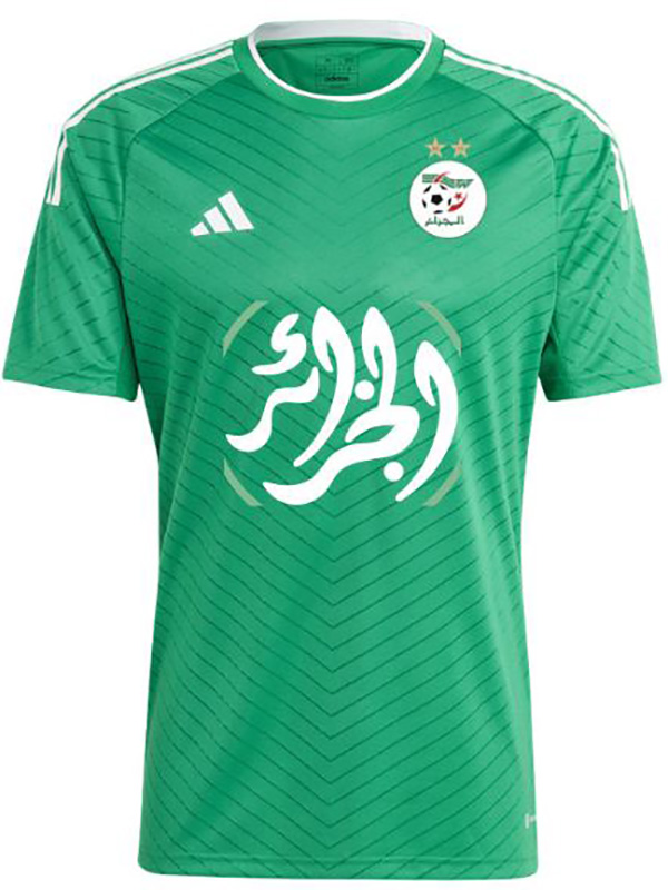 Algeria maillot de football Collector Ed uniforme de football vert kit de football pour hommes hauts de sport chemise 2023
